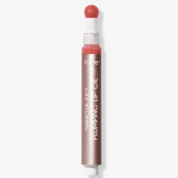 🌻 TARTE Rose Soft Pink Beige Maracuja Juicy Plumping Hydrating Lip Oil Gloss - Picture 1 of 10
